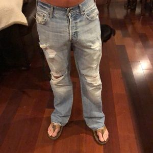 Guess distressed jeans